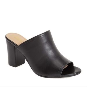 NORDSTROM Bella Vita Arno Mules Black Women's 9WW